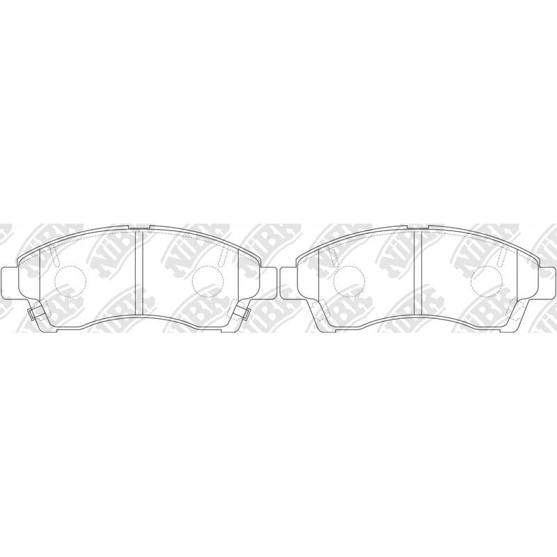 NIBK Pads PN5804