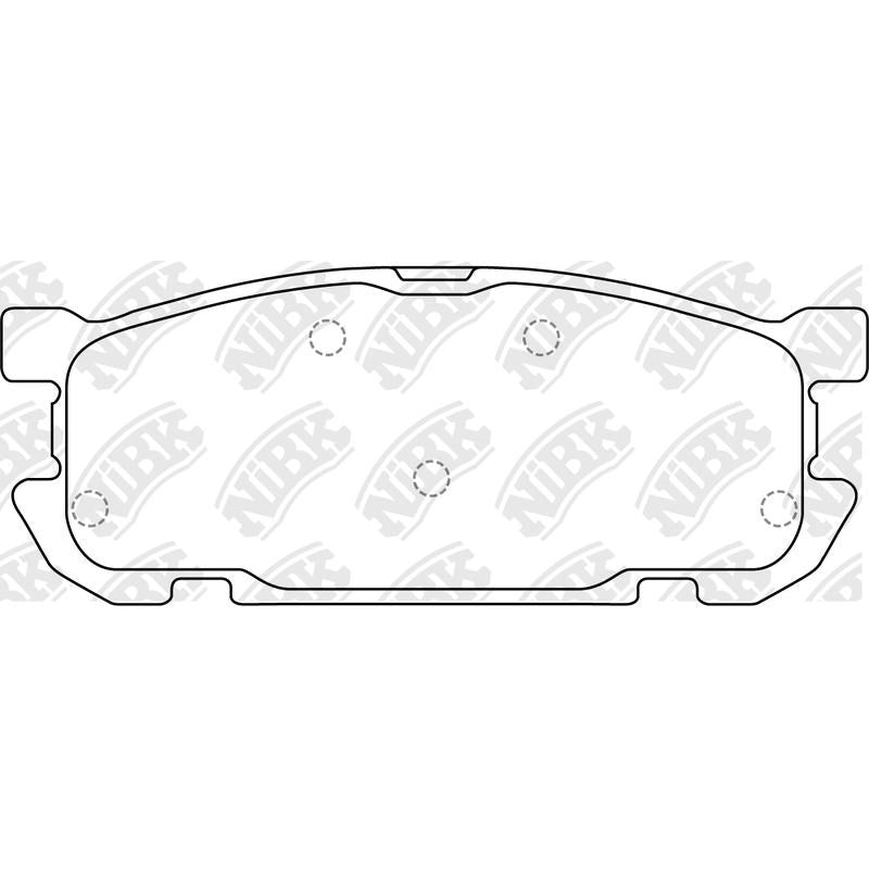NIBK Pads PN5809