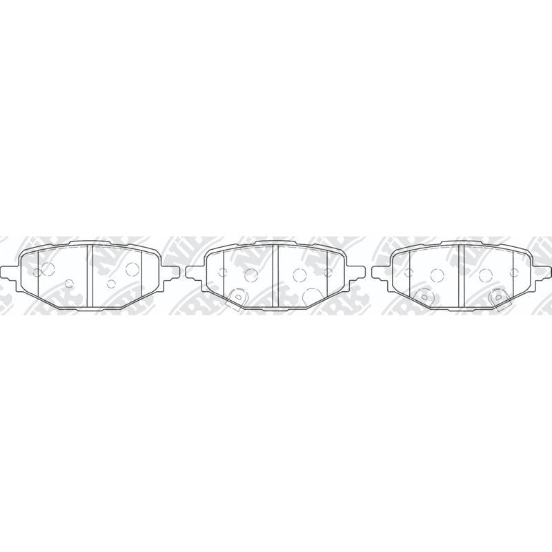 NIBK Pads PN5811