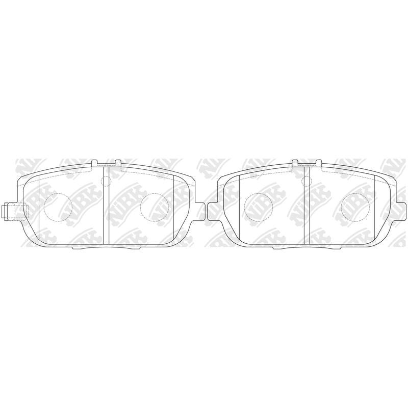 NIBK Pads PN5813