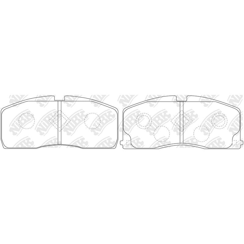 NIBK Pads PN6186