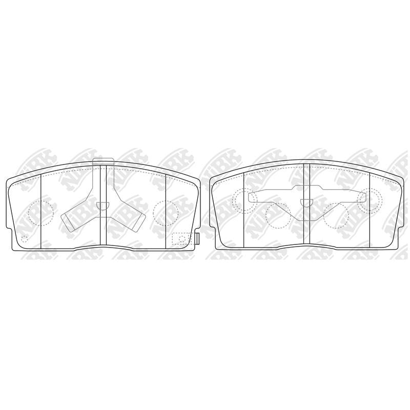NIBK Pads PN6214
