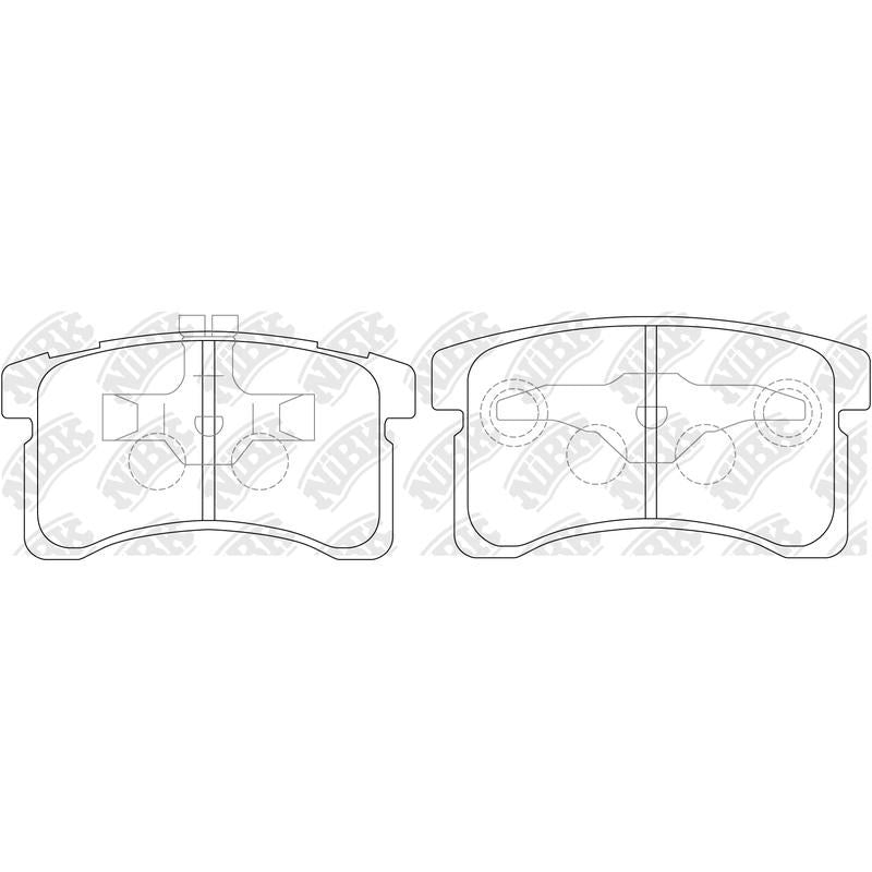 NIBK Pads PN6451