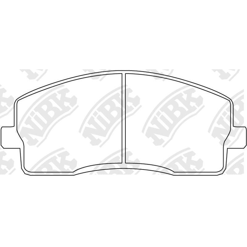 NIBK Pads PN71001