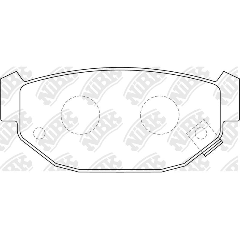 NIBK Pads PN7207