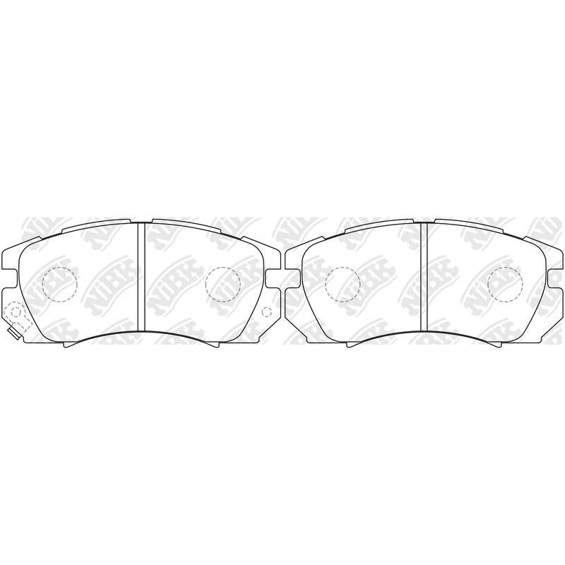 NIBK Pads PN7247