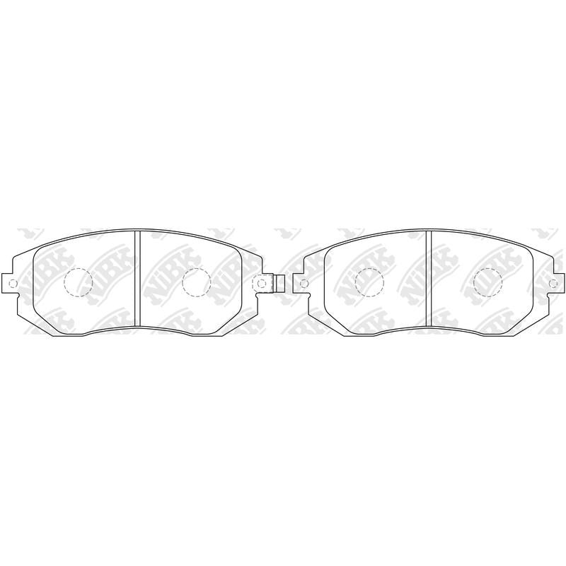 NIBK Pads PN7460