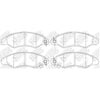NIBK Pads PN7477