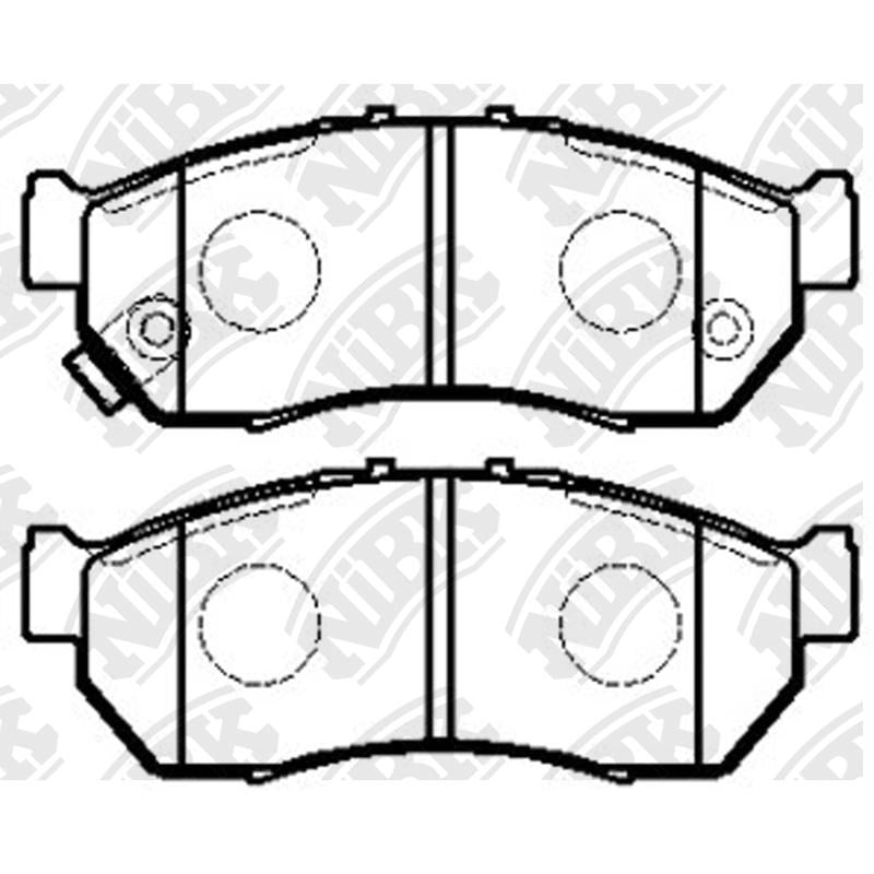 NIBK Pads PN7525