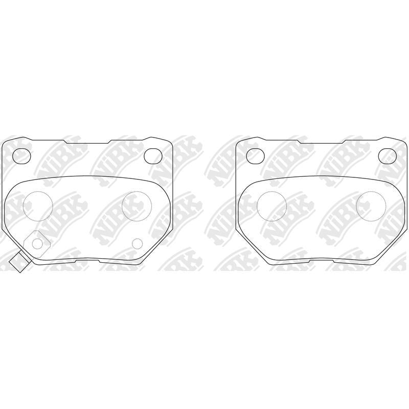 NIBK Pads PN7800