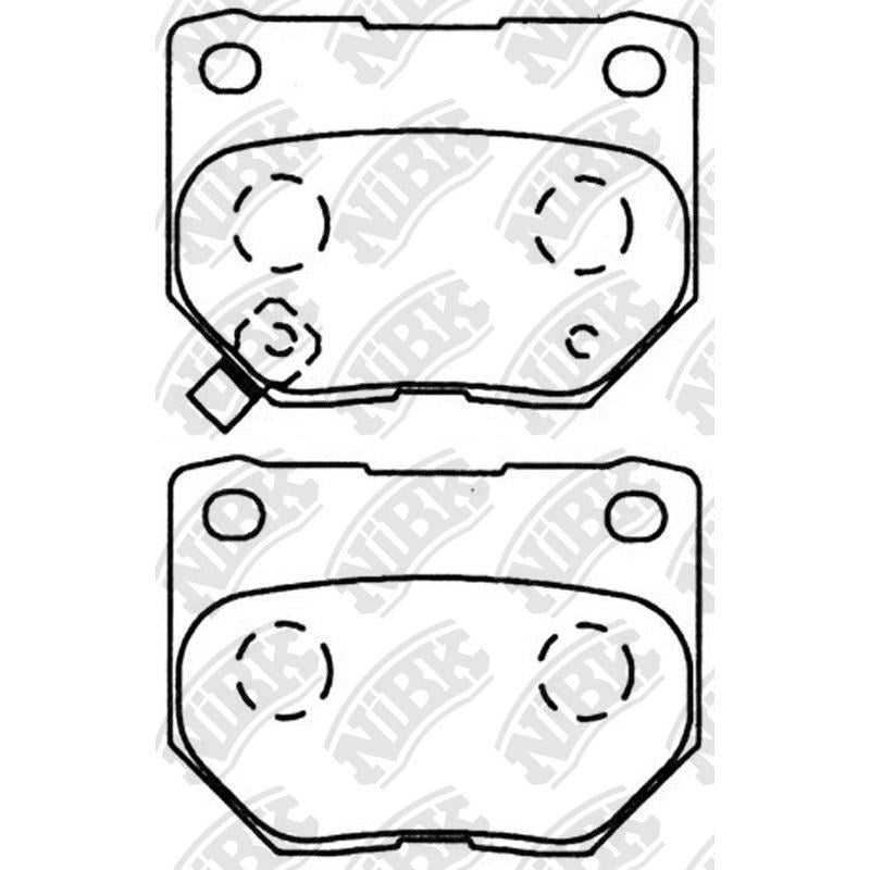 NIBK Pads PN7800C