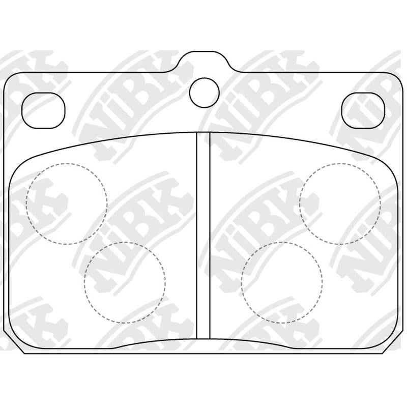 NIBK Pads PN8045