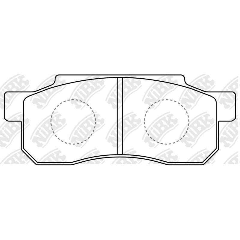 NIBK Pads PN8100