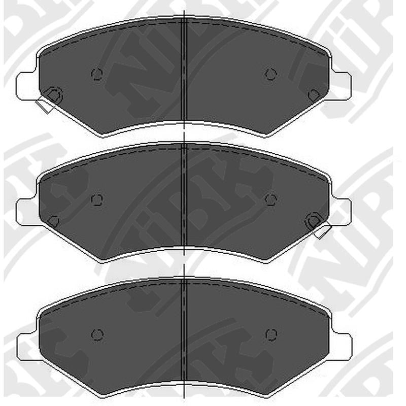NIBK Pads PN81001