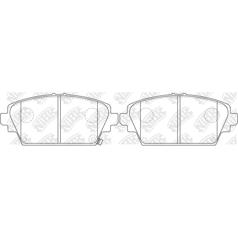NIBK Pads PN8106
