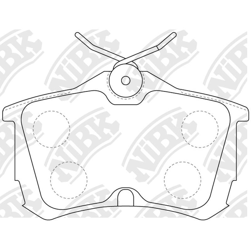 NIBK Pads PN8109