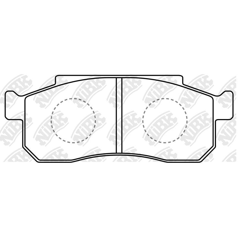 NIBK Pads PN8164
