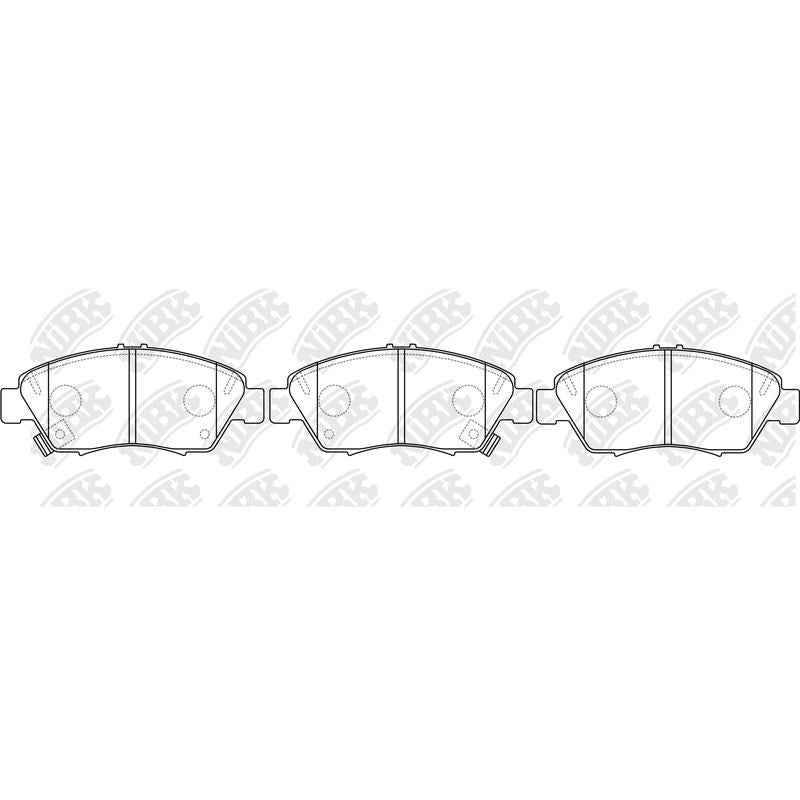 NIBK Pads PN8264