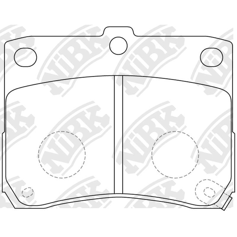 NIBK Pads PN8436