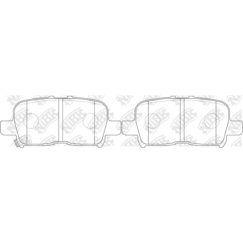 NIBK Pads PN8803