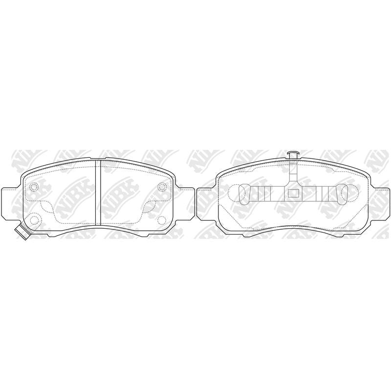 NIBK Pads PN8804