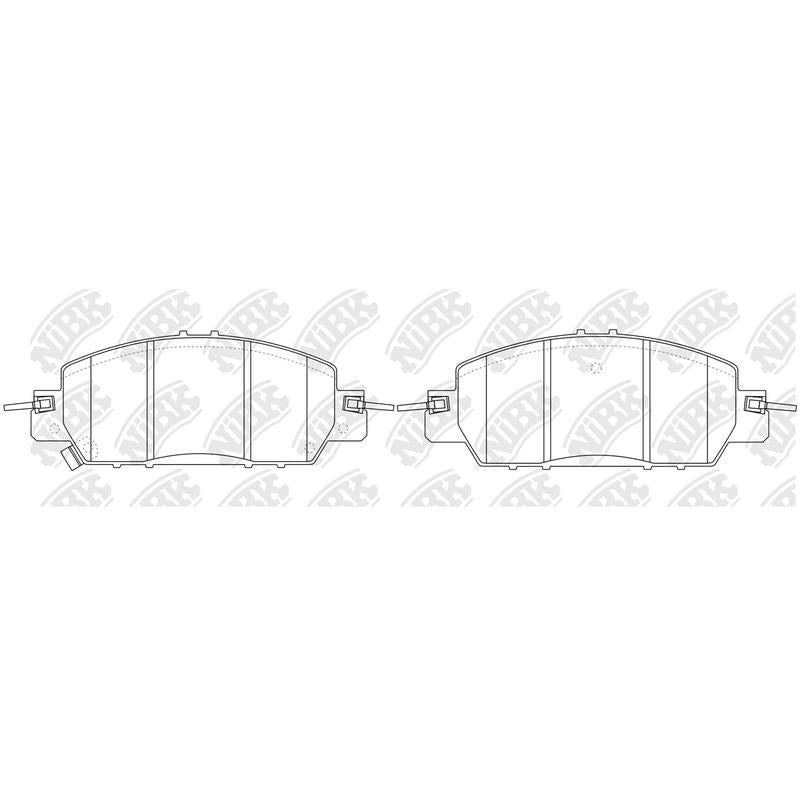 NIBK Pads PN8811
