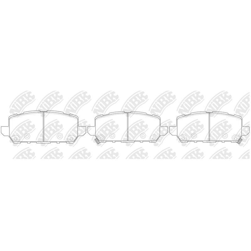 NIBK Pads PN8812