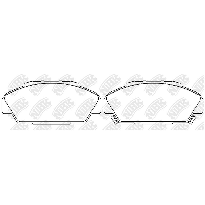 NIBK Pads PN8814