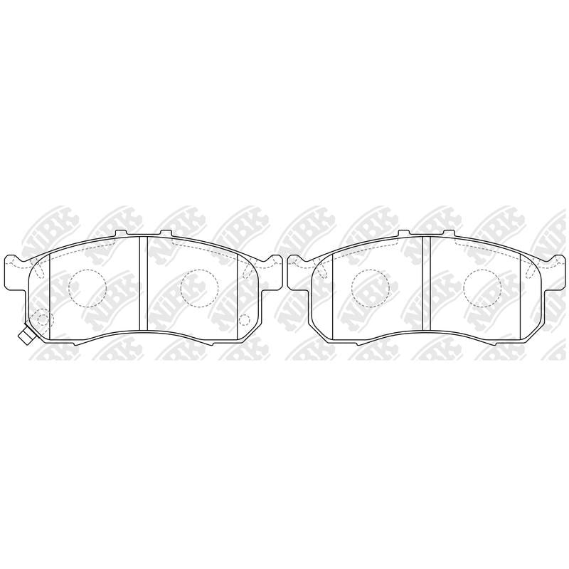 NIBK Pads PN8816