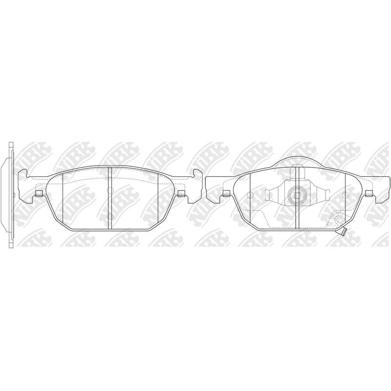 NIBK Pads PN8863