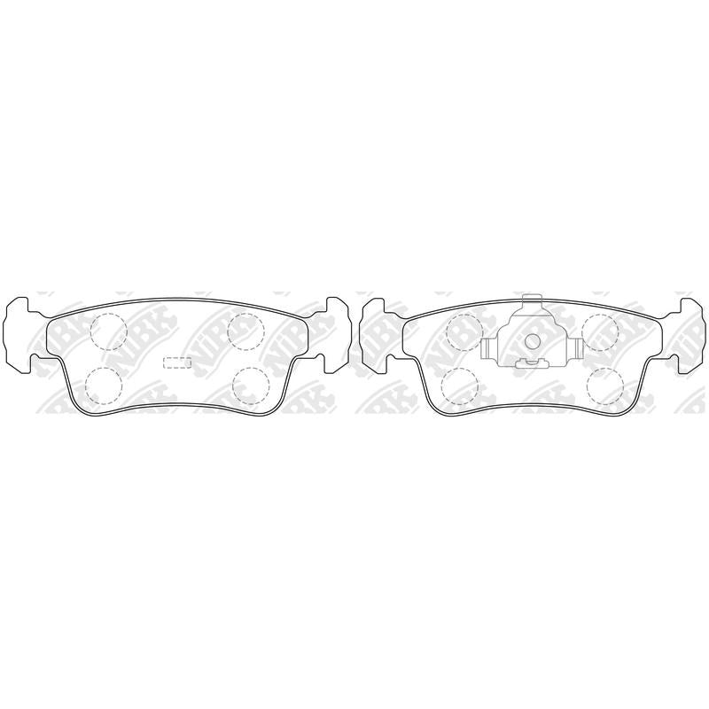 NIBK Pads PN9008