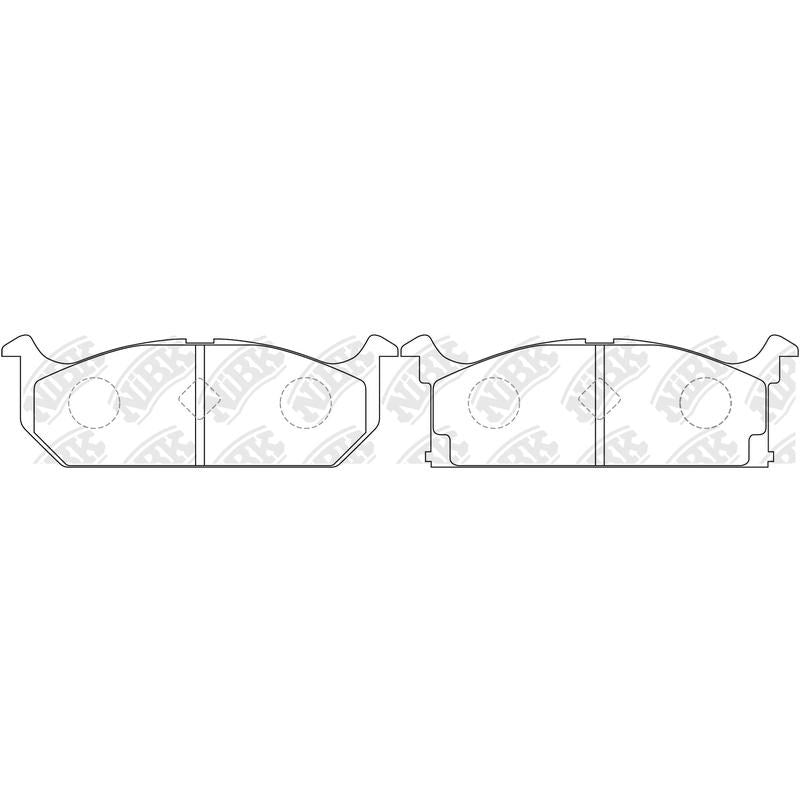 NIBK Pads PN9117