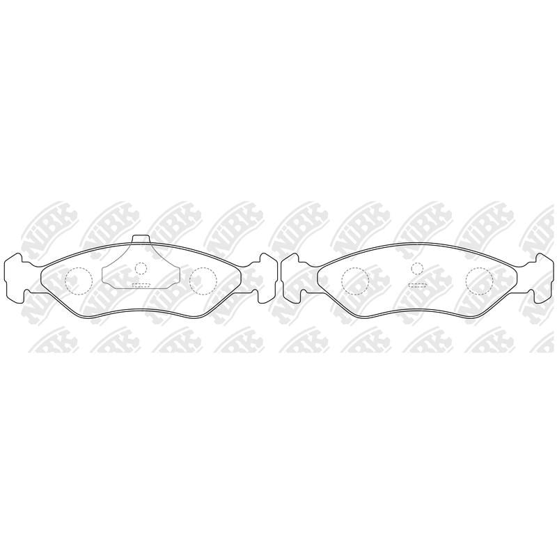 NIBK Pads PN9125
