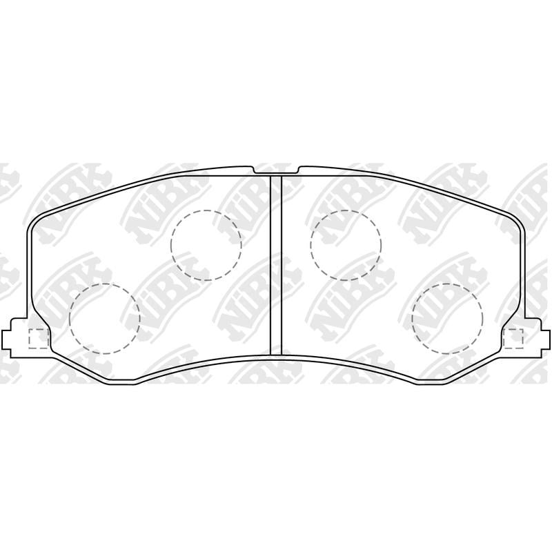 NIBK Pads PN9208