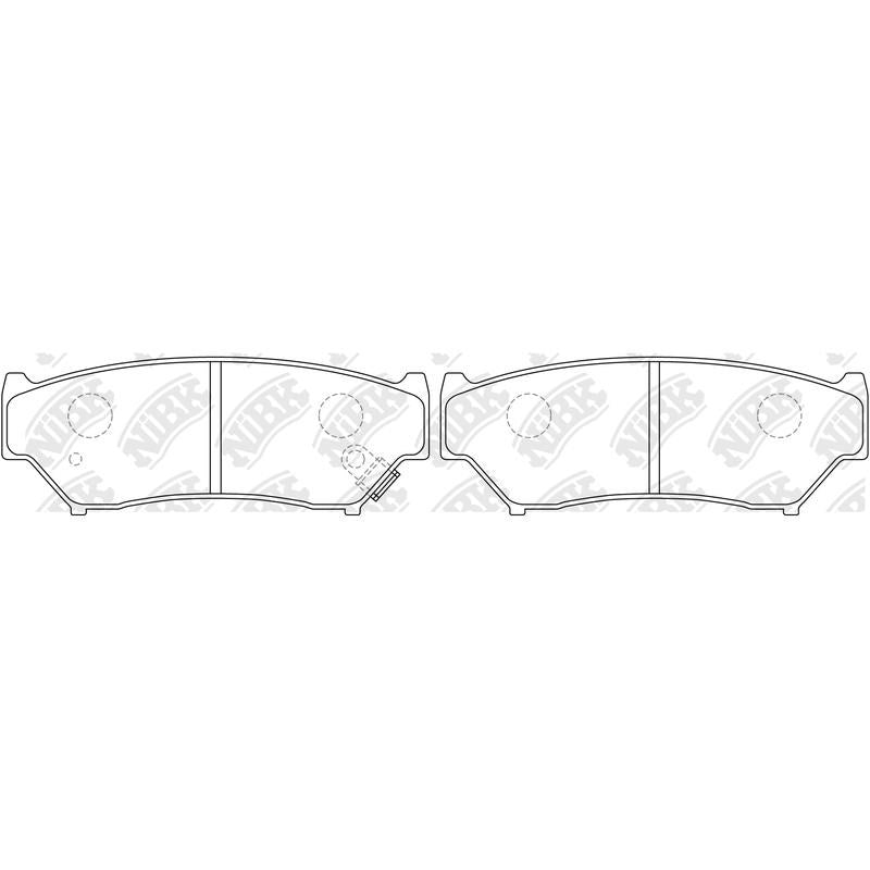 NIBK Pads PN9301
