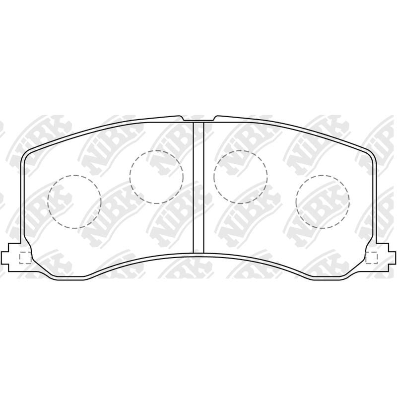 NIBK Pads PN9381
