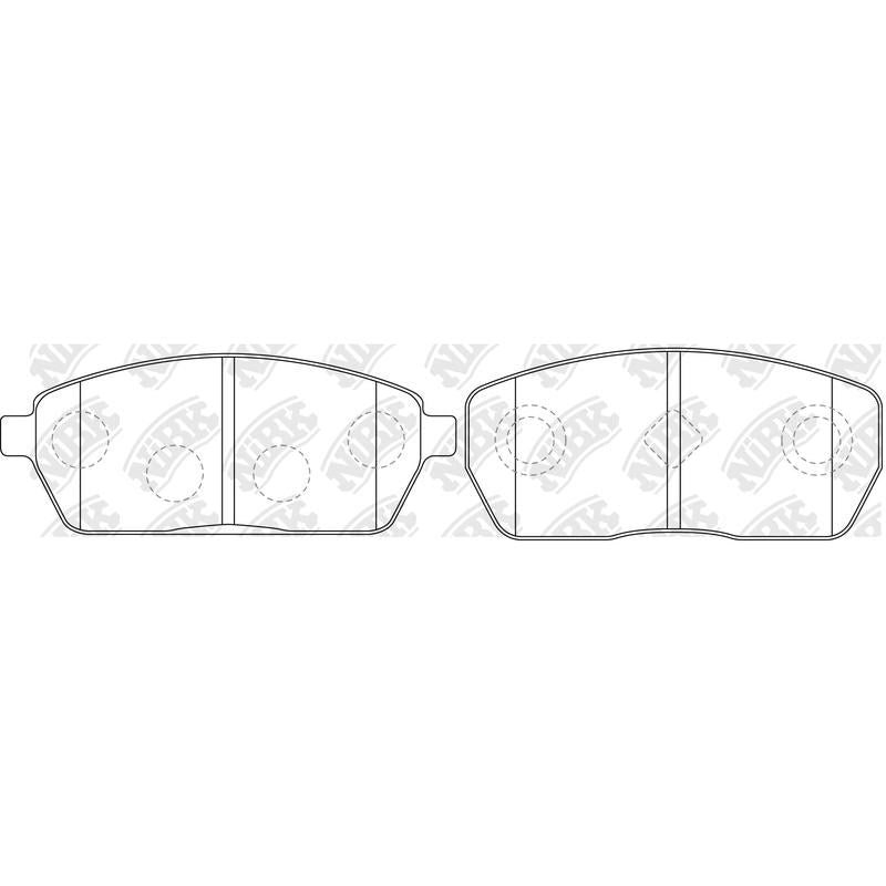 NIBK Pads PN9408