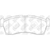NIBK Pads PN9523