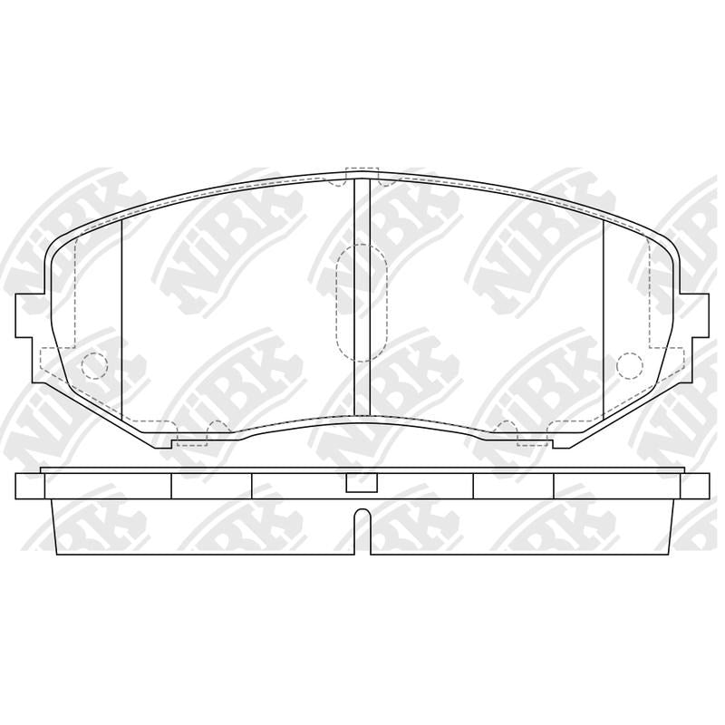 NIBK Pads PN9802