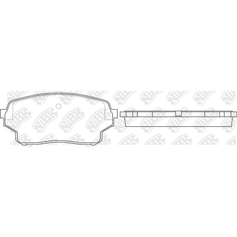 NIBK Pads PN9806