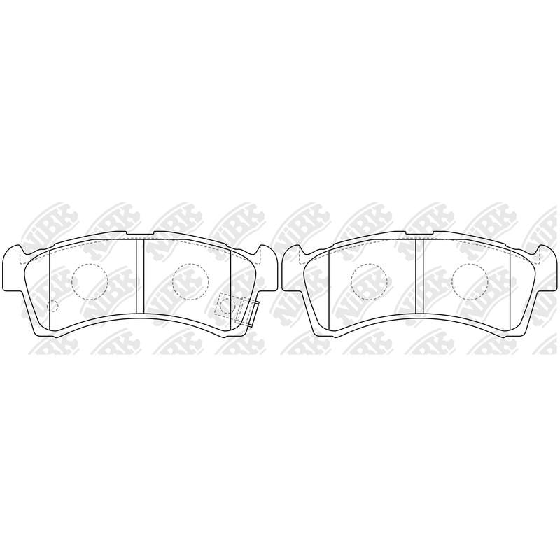 NIBK Pads PN9811