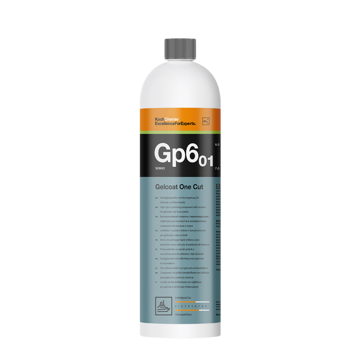 Koch-chemie Gp601. Gelcoat One Cut pH 7,0 1L