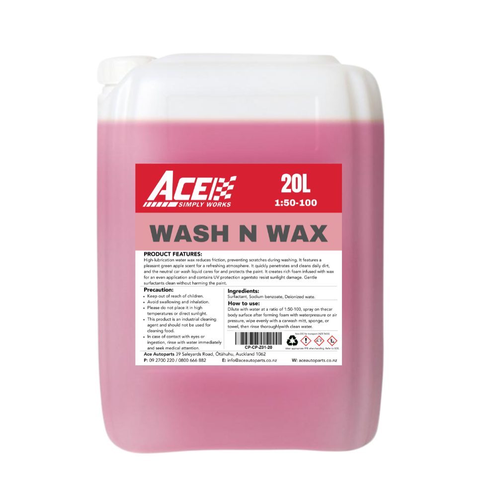 ACE Wash N Wax - 20L
