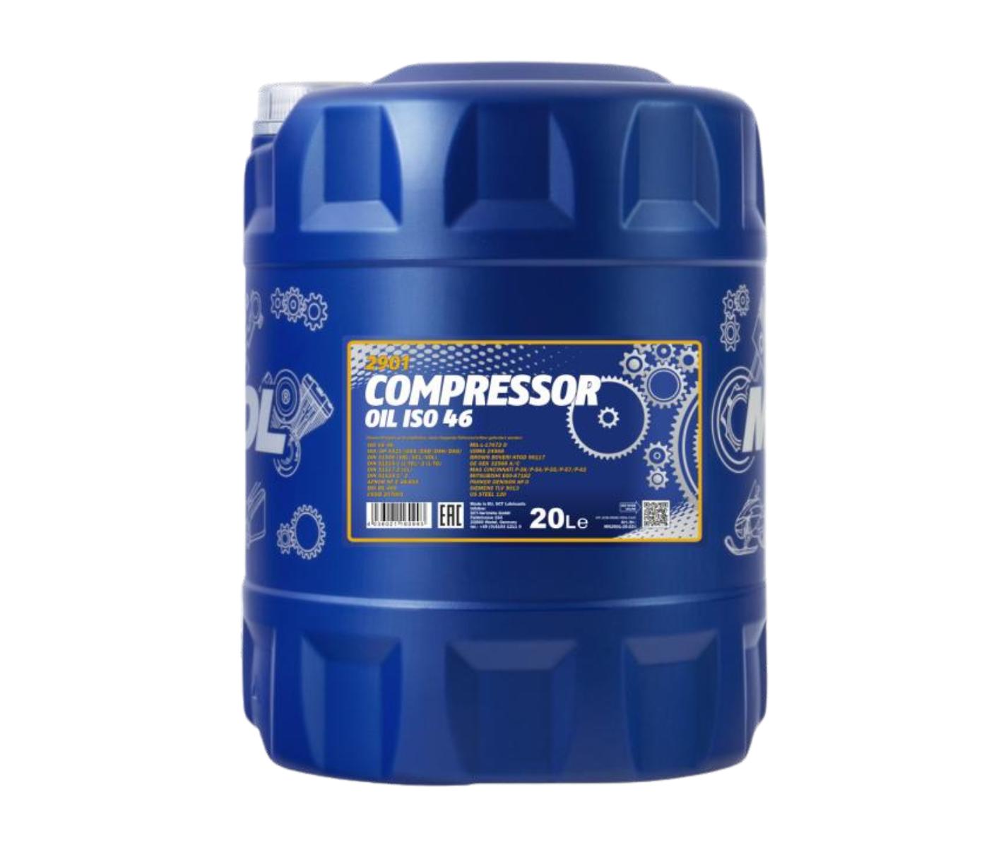 MANNOL 2901 10L COMPRESSOR OIL ISO 46