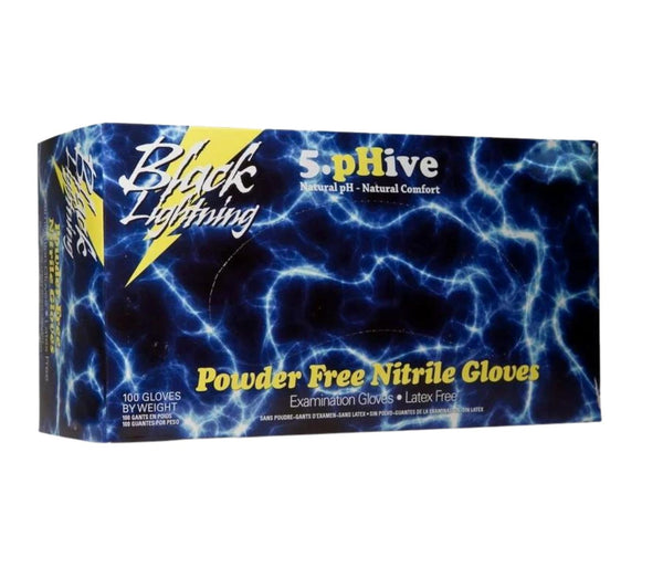 BLACK MAGIC powder free nitrile gloves Extra Large