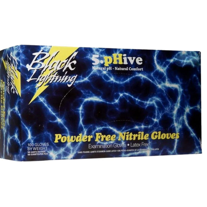 BLACK MAGIC powder free nitrile gloves Extra Large