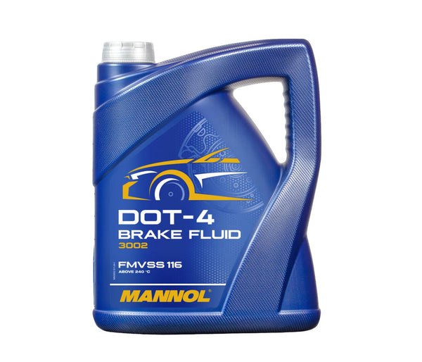 MANNOL 3002 5L Brake Fluid DOT-4