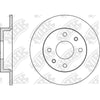NIBK Rotor RN1001 238mm x 8.2min