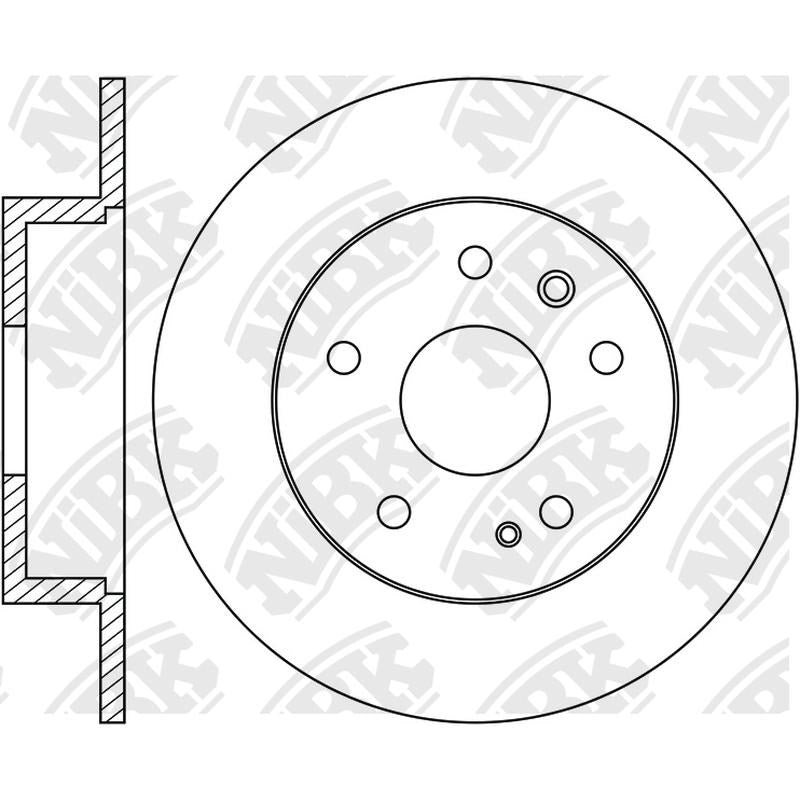 NIBK Rotor RN1016 324mm x 12min