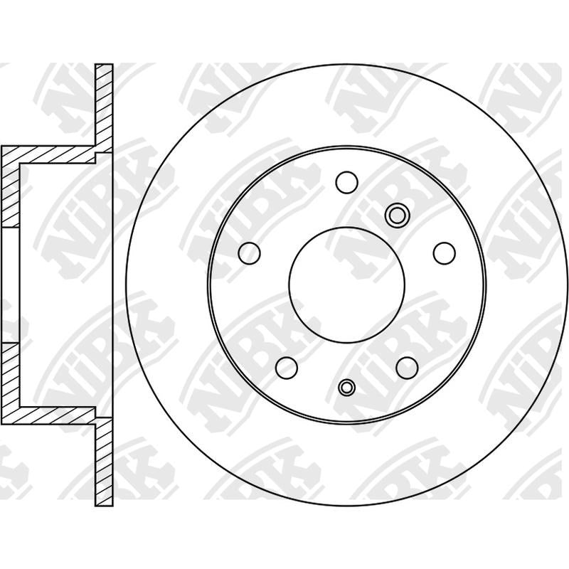 NIBK Rotor RN1032 302mm x 11.8min